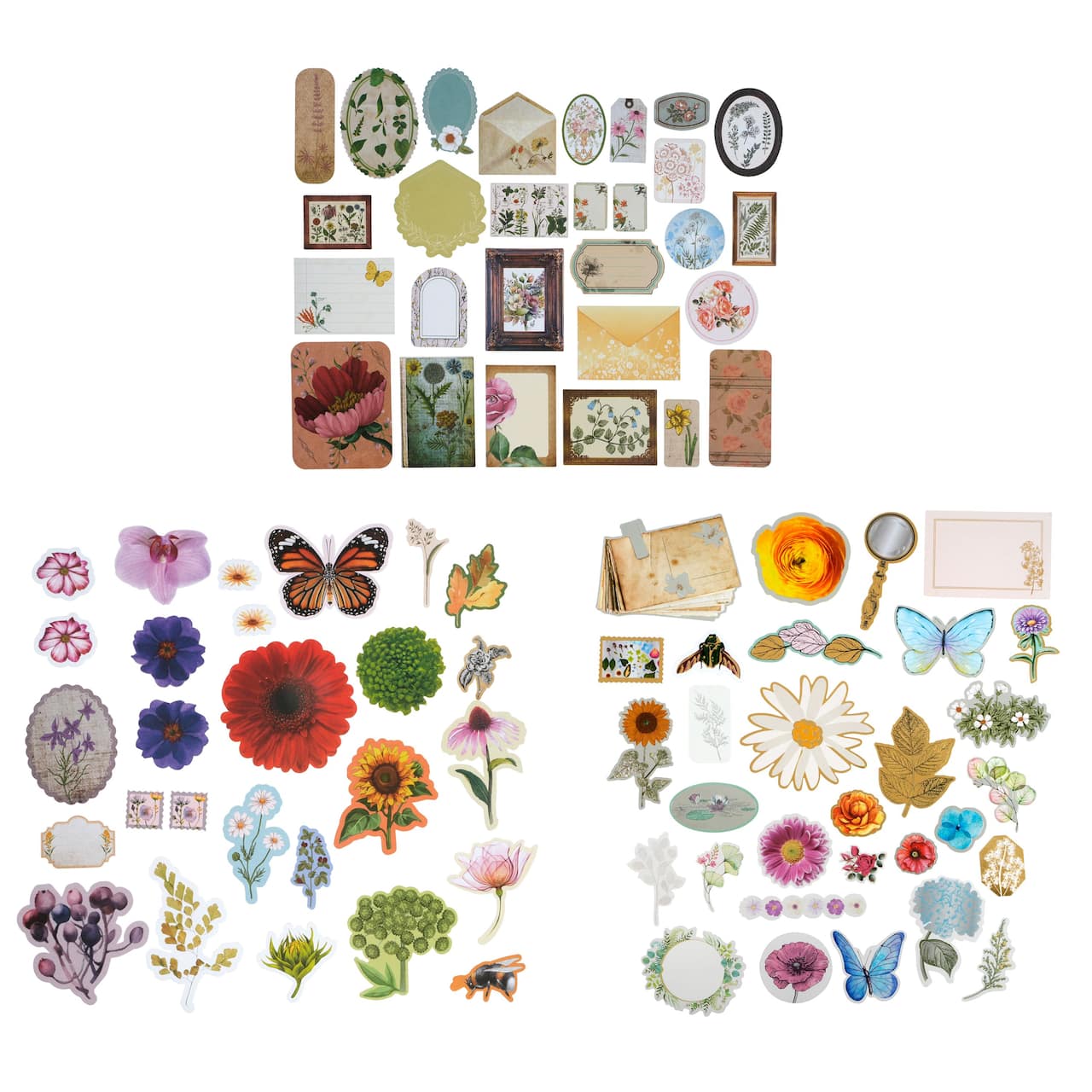 12 Pack: Flower & Plant Ephemera by Recollections™